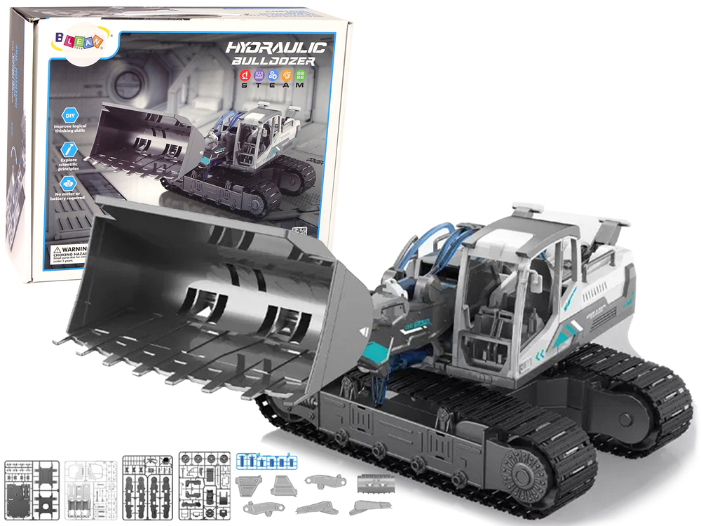 DIY Kit Pásové bager Buldozér Hydraulická sila