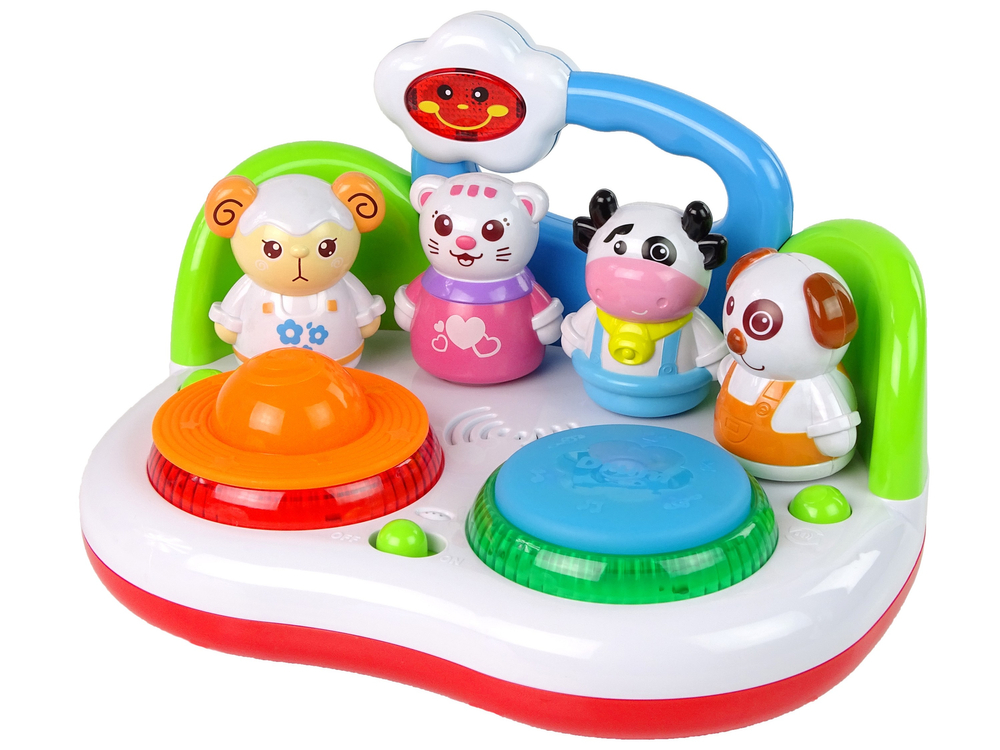 mamido Hudobná DJ hra so zvieratami Light Sound
