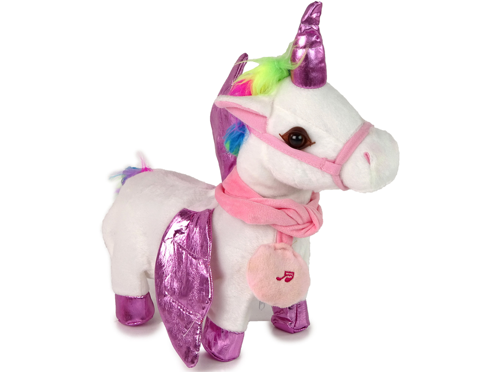 mamido Kôň Interaktívny Unicorn Biela Ružové krídla