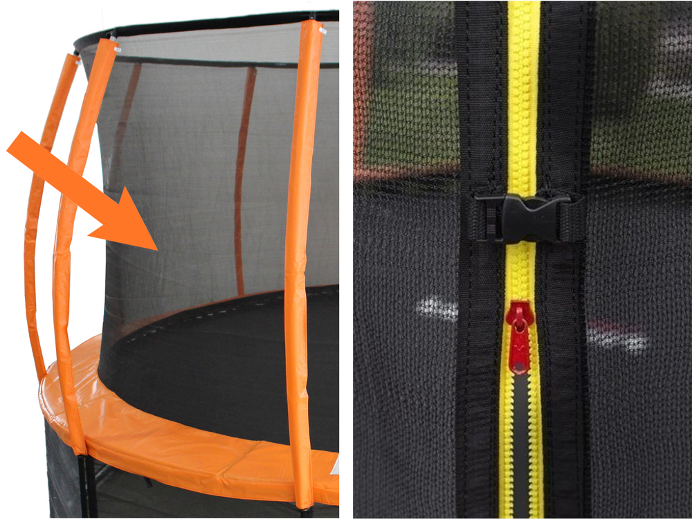 LEAN Sport Najlepšie 8ft trampolína vnútorná sieť