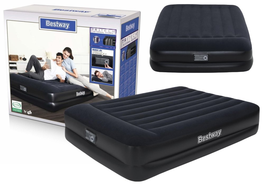 mamido Nafukovací matrac 203 x 152 x 46 cm Bestway 67403