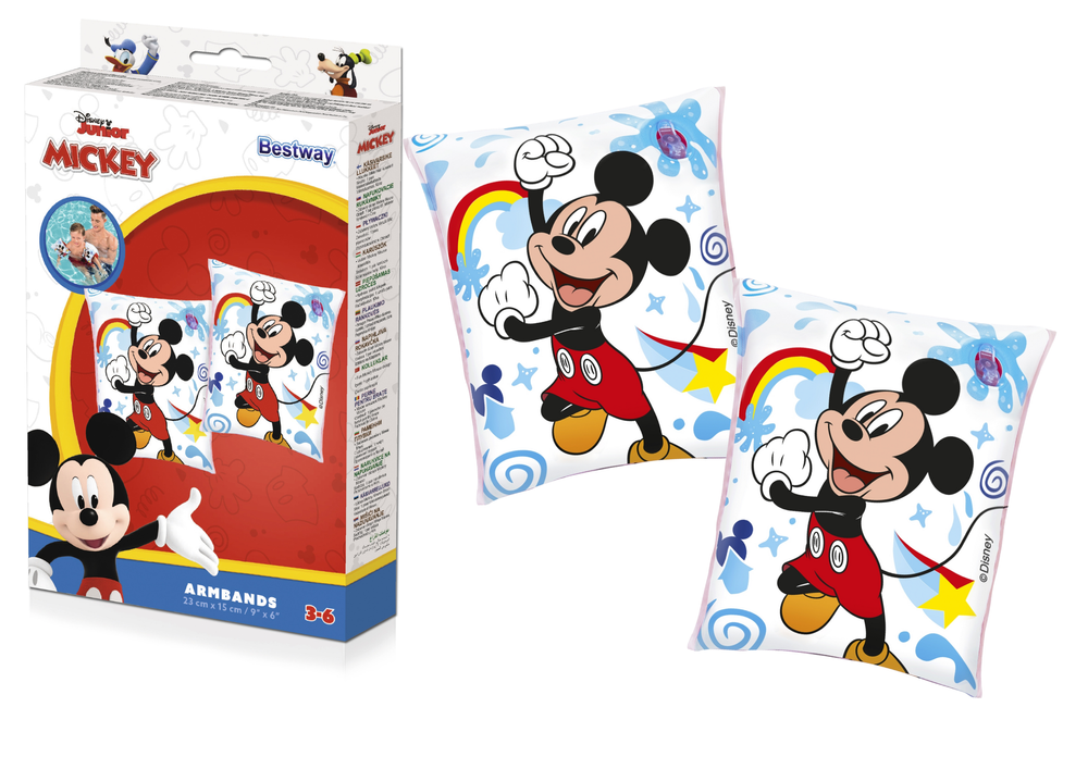 Návleky na plávanie Mickey Mouse Bestway 91002