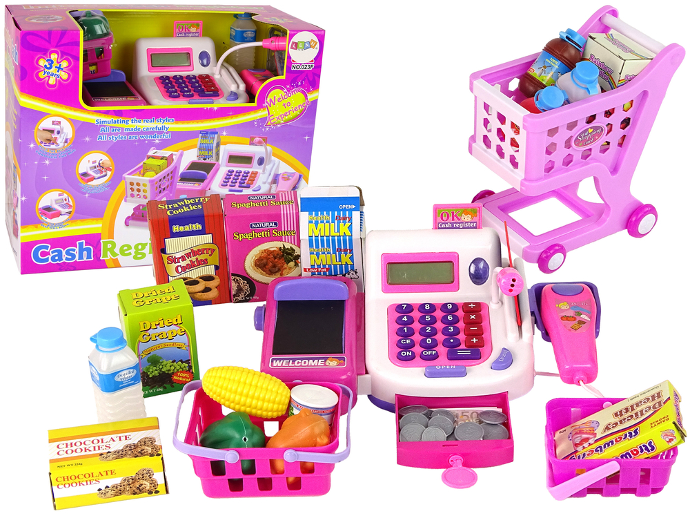 mamido  Pokladňa s príslušenstvom kalkulačky