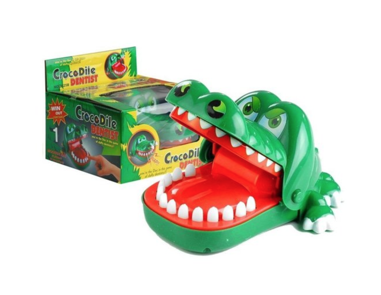 mamido  Rodinná arkádová hra Krokodíl u zubára