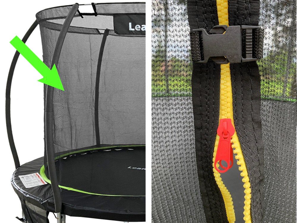 Vnútorná sieť pre šport Max trampolína 10ft zelená