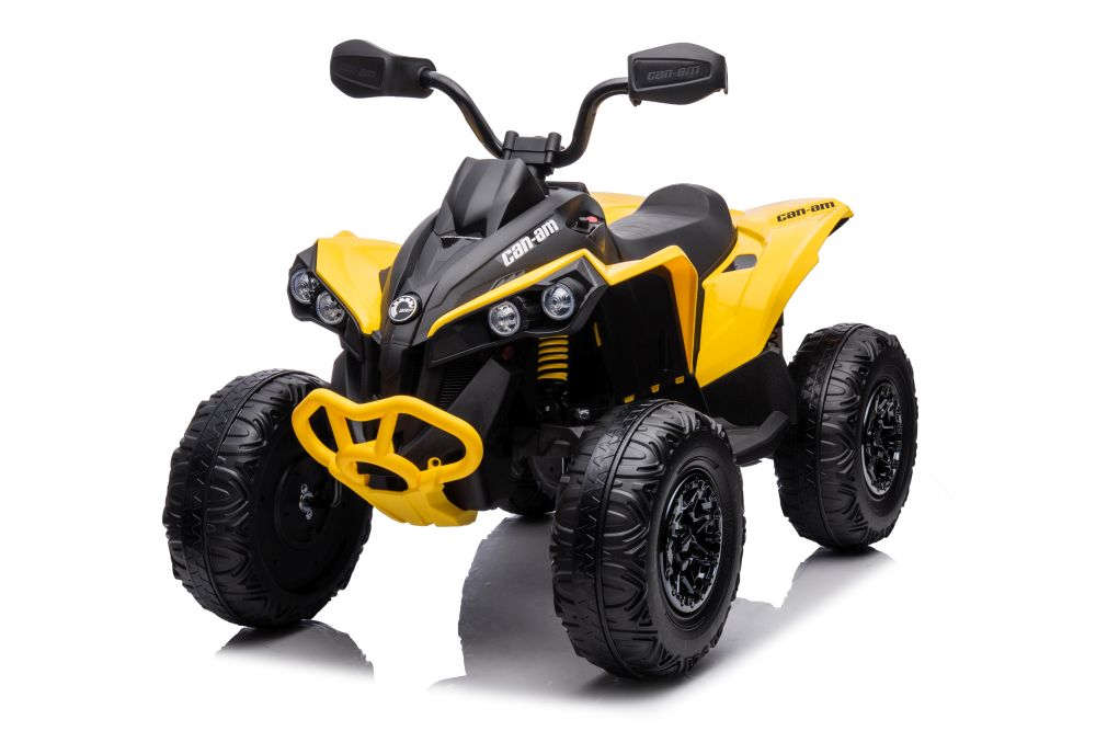 mamido Detská elektrická štvorkolka Can-Am Renegade 180W 4x4 žltá