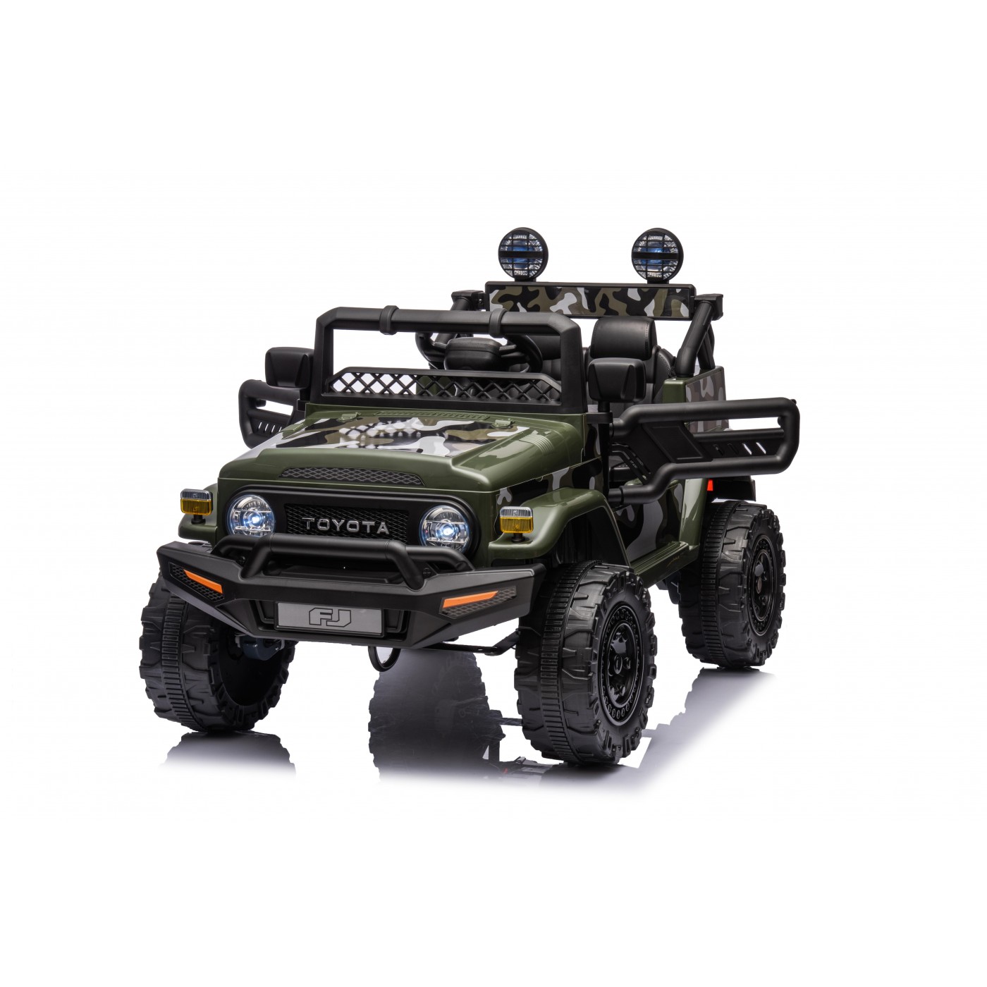 mamido Elektrické autíčko Toyota FJ Cruiser 4x4 maskáčové