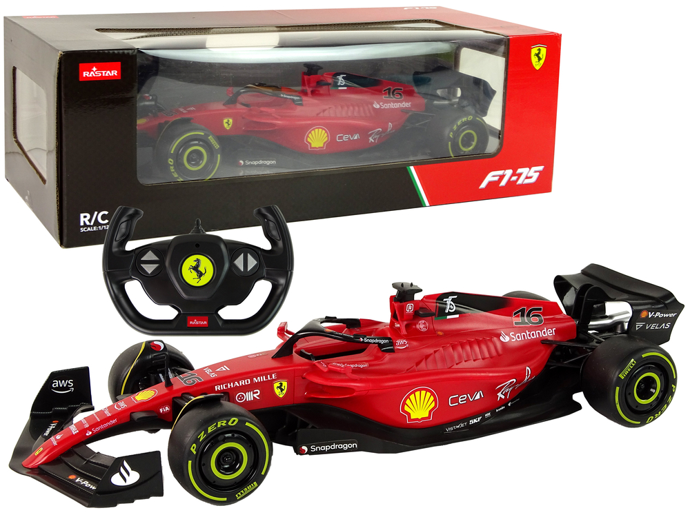 RASTAR Formula na diaľkové ovládanie RC Ferrari F1 Rastar 1:12 červená