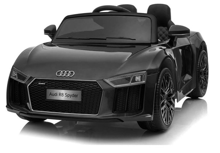 Detské elektrické autíčko Audi R8 Spyder čierne