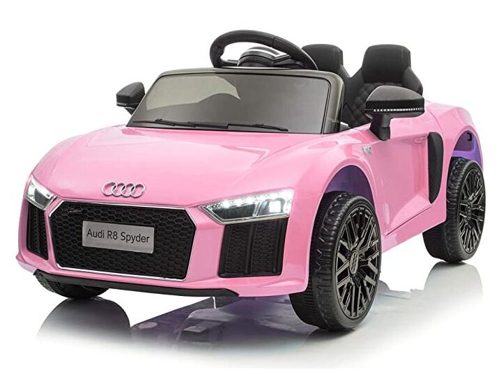 Detské elektrické auto Audi R8 Spyder ružové