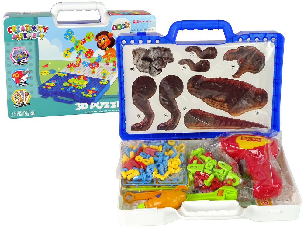 3D Stavebnica na Dinosaury DIY