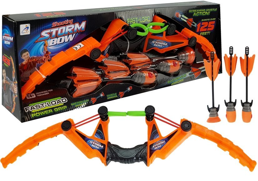 Detský luk 58 cm Šport Bow oranžový