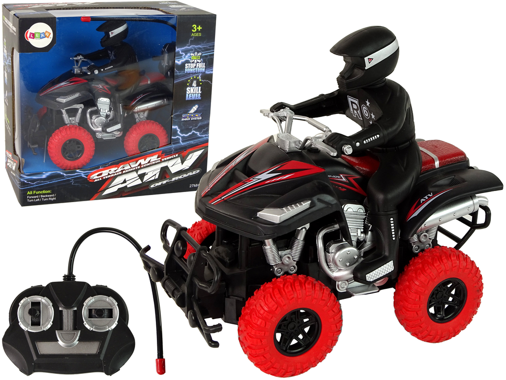 mamido Elektrické autíčko Quad pre Ťažký Terén + Ovládač 1:18