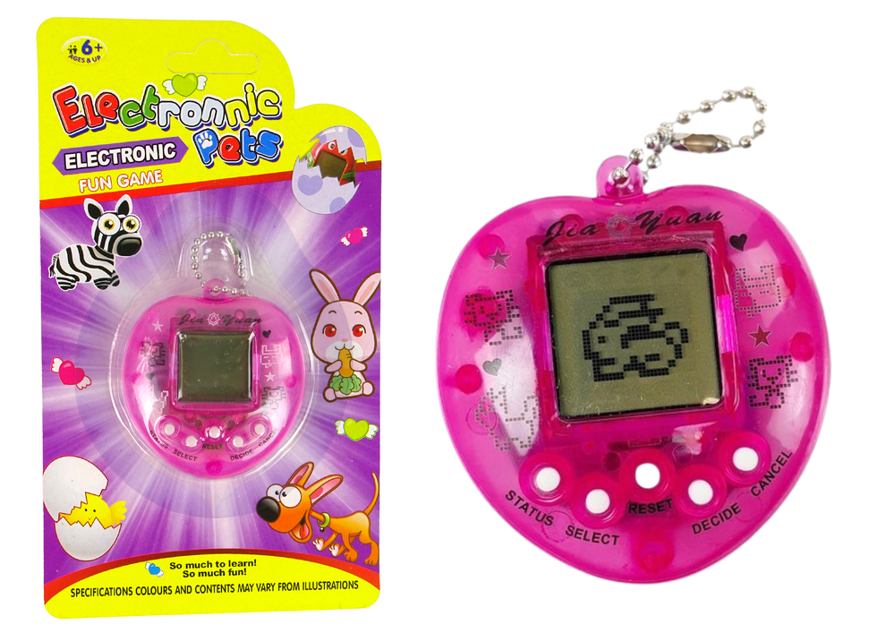 mamido Elektronická Hra Tamagotchi Ružové Zvieratko