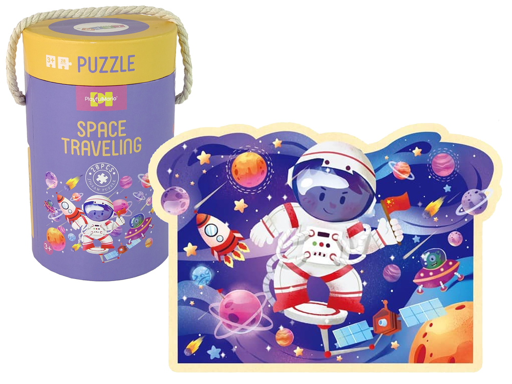 mamido Puzzly v Tube Vesmír 28 Dielov