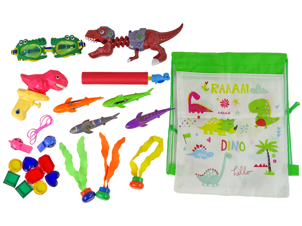 Súprava Hračiek pre Potápanie Dinosaur