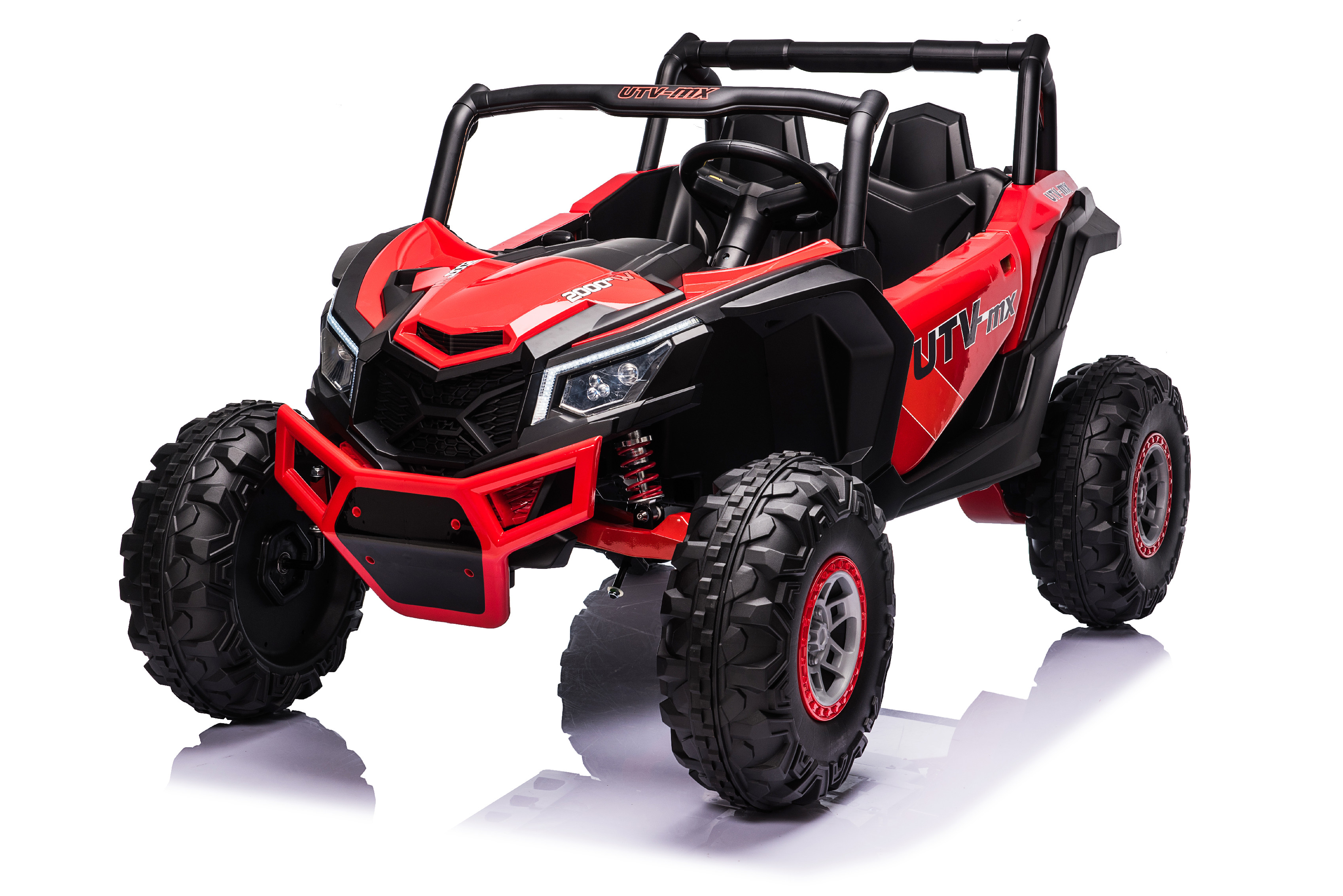 Elektrické autíčko Buggy UTV-MX 24V 4x4 červené