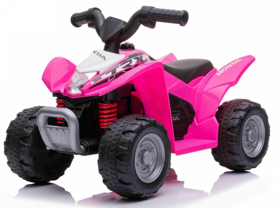 Detská elektrická štvorkolka Honda 250X TRX ružová