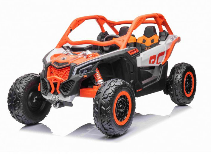 Mamido  Mamido Elektrické autíčko Buggy Maverick Can-Am 2x24V 4x200W EVA oranžové
