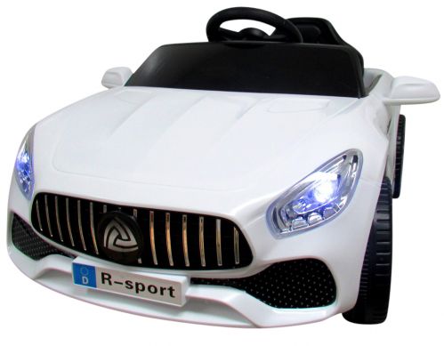 Elektrické autíčko Cabrio B3 v bielej farbe