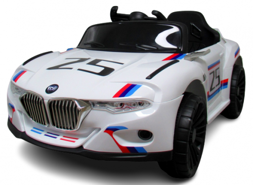 Elektrické autíčko Cabrio Z5 v bielej farbe