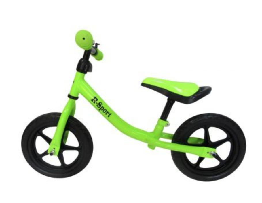 mamido Odrážadlo R1 zelené R-Sport EVA kolesá zvonček