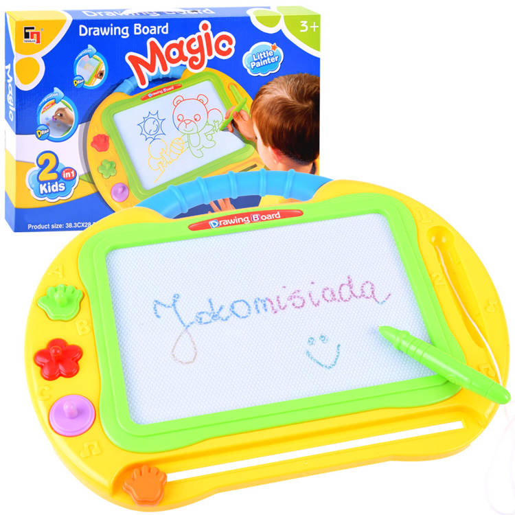 mamido  Farebná tabuľa s mazacím perom + pečiatky