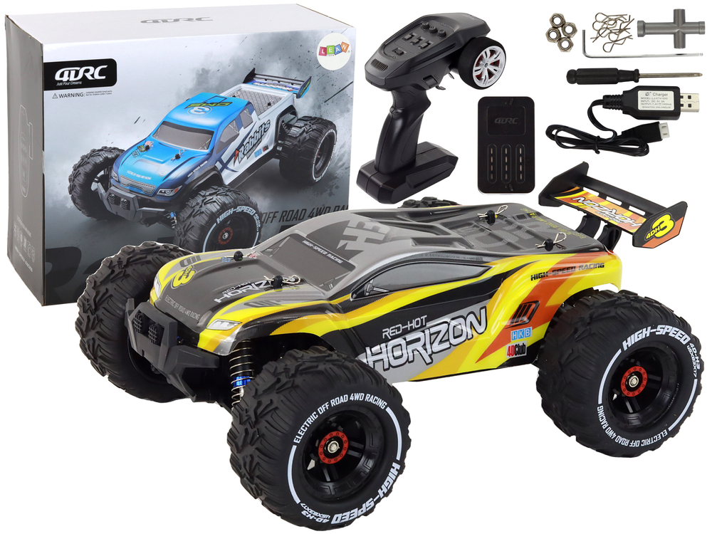 Terénne Auto Rabbits RC Pohon 4x4, Žlté 2.4G