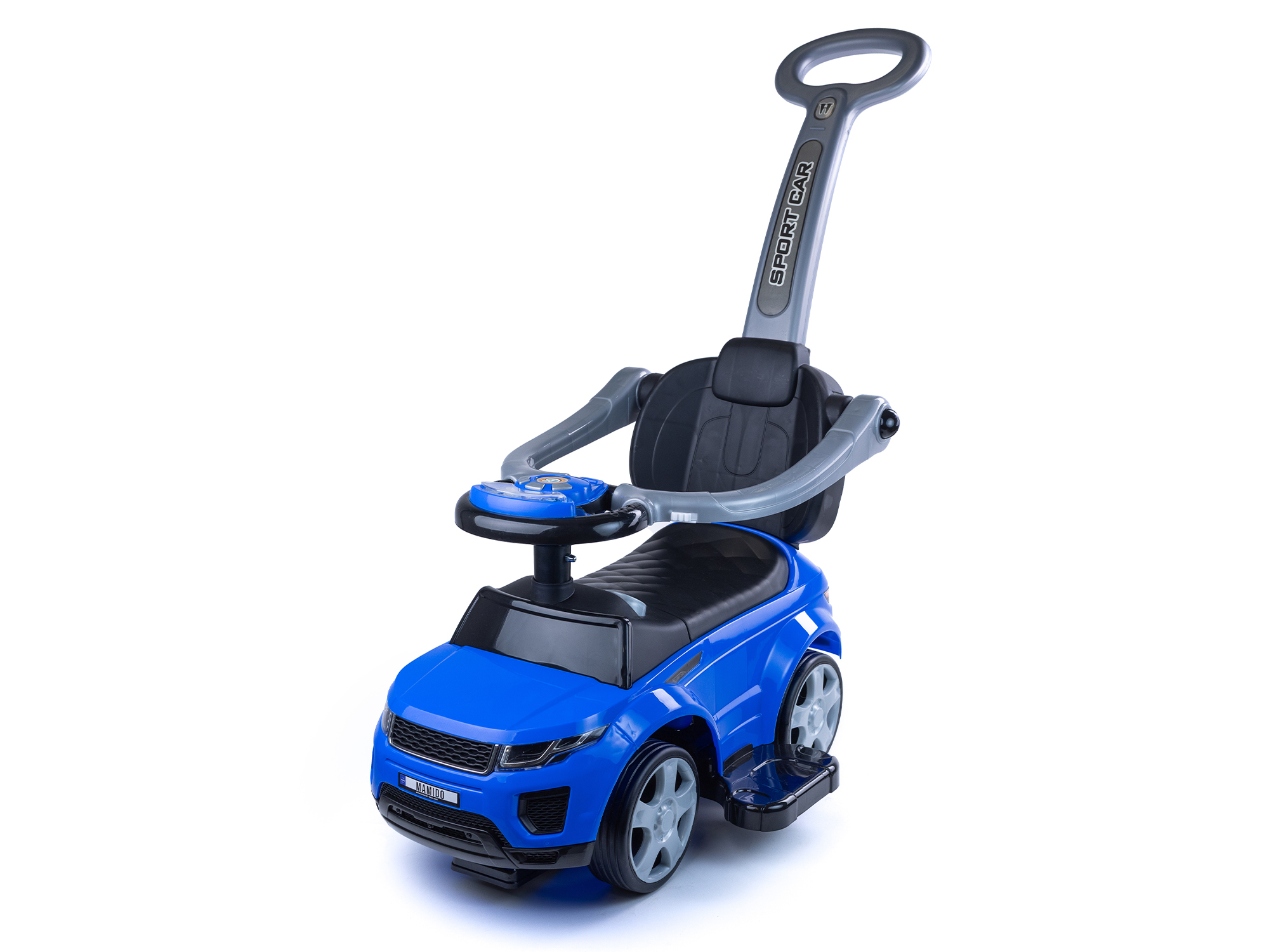 Mamido  Mamido Odrážadlo Sport Car s vodiacou tyčou 3v1 modré