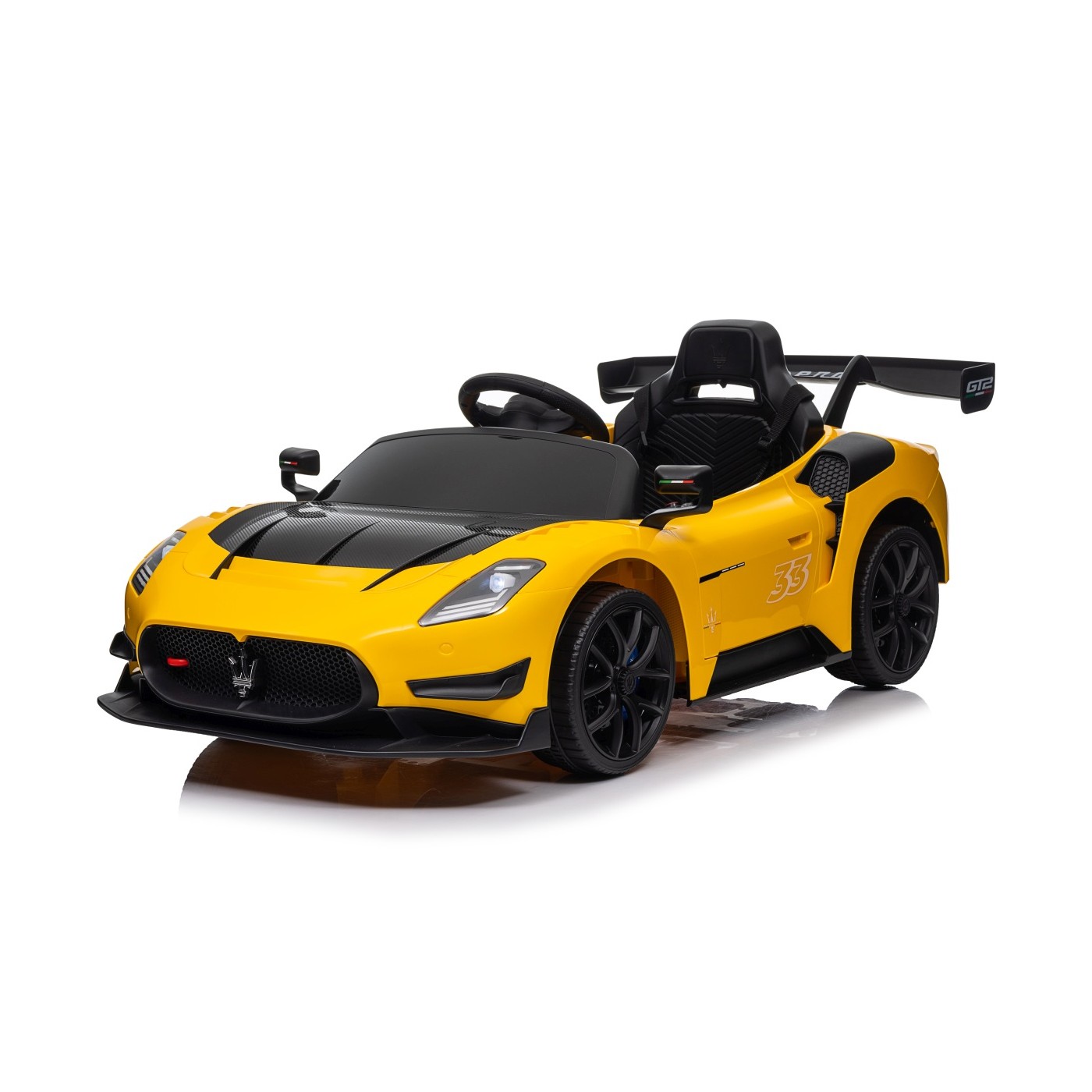Elektrické autíčko Maserati MC20 GT2 4x4 žlté