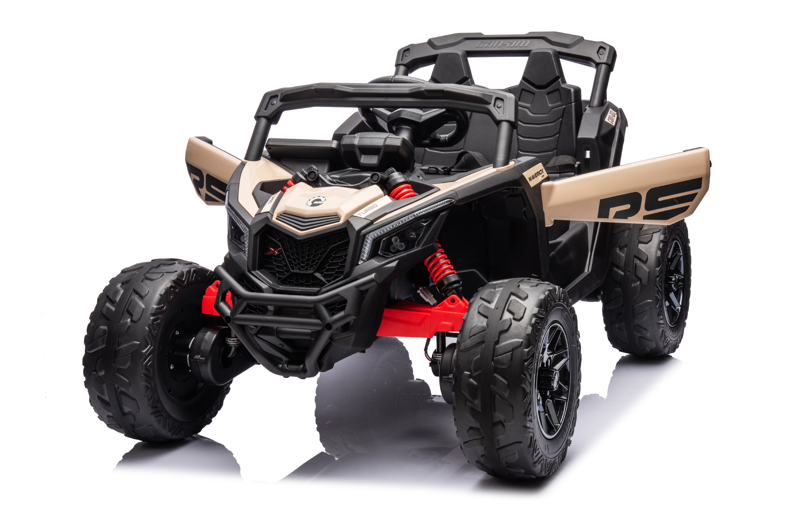 Mamido Mamido Elektrické autíčko Buggy Maverick Can-Am 24V 4x200W Farba: Béžová