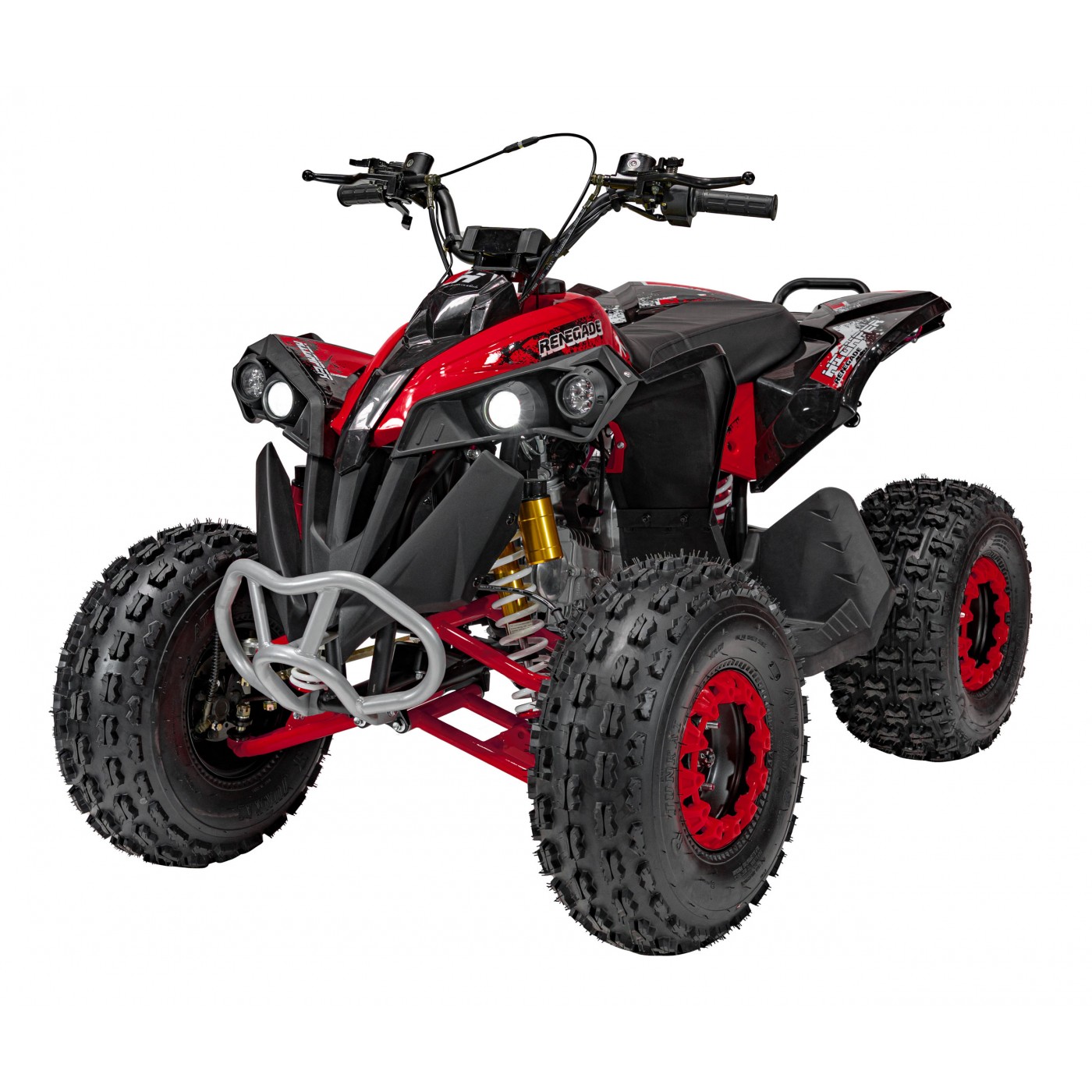 Detská benzínová štvorkolka RENEGADE HIPERFECT 125CC červená