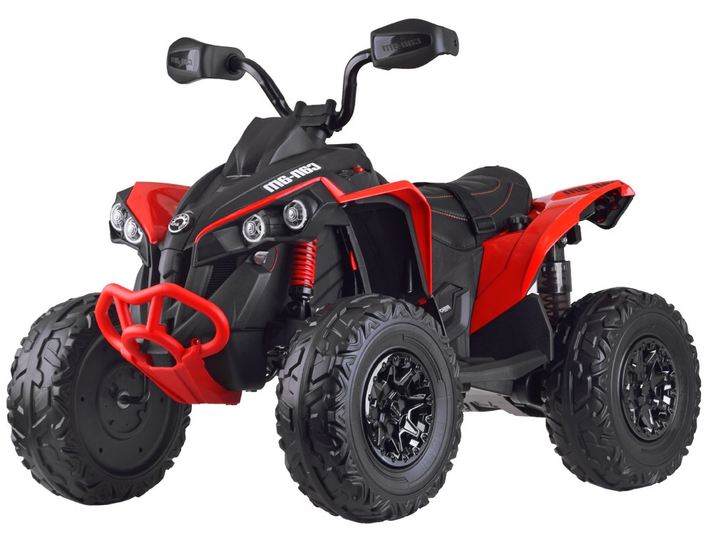Detská elektrická štvorkolka Can-Am 2x200W červená