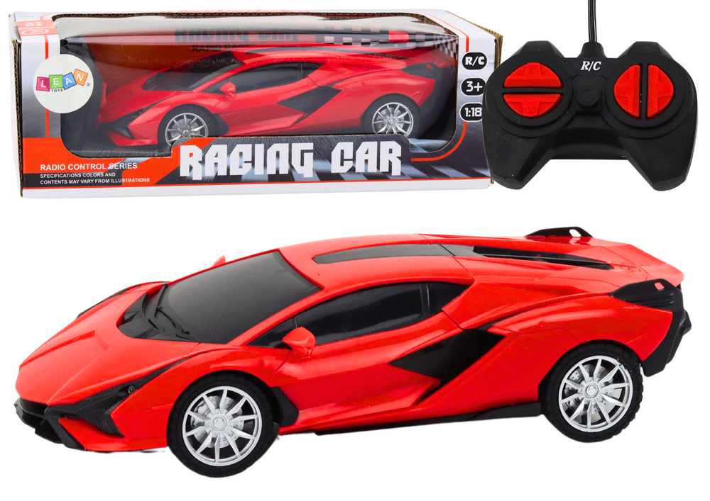 mamido RC športové auto 1:22 červené na diaľkové ovládanie