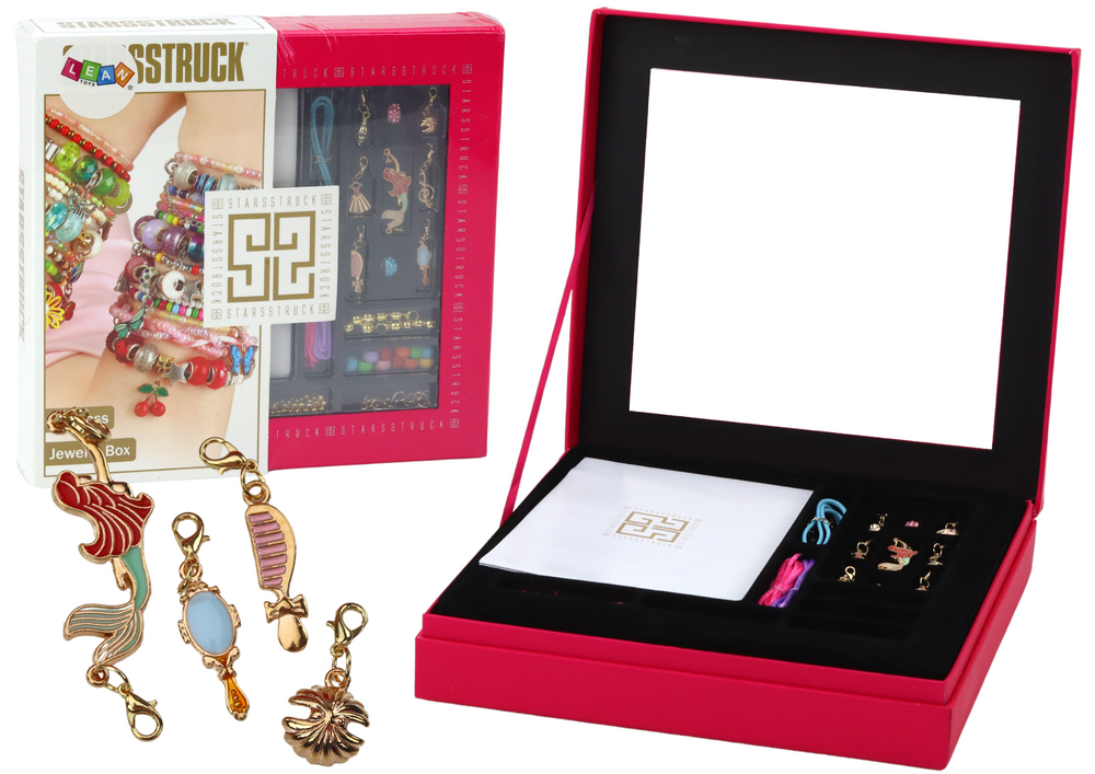 mamido  Sada na výrobu náramkov a šperkov náhrdelník korálky prívesky