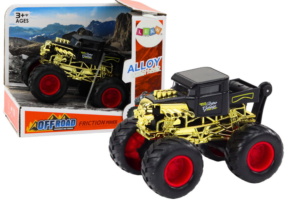 mamido Terénne auto s trecím pohonom čierne