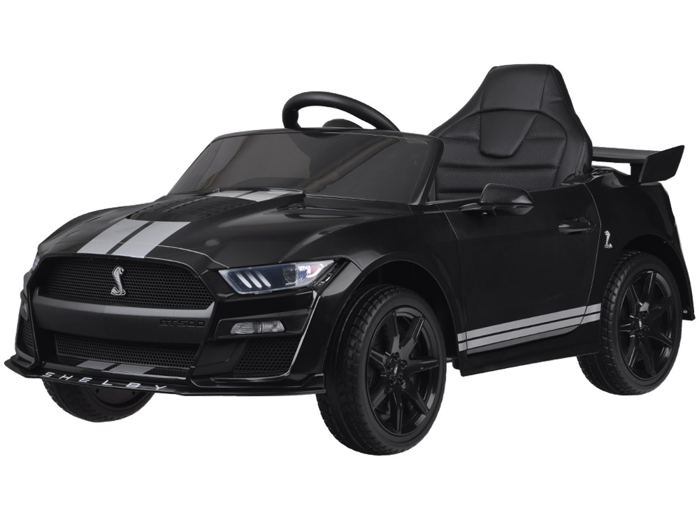 Detské elektrické autíčko Ford Mustang Shelby GT500 čierne