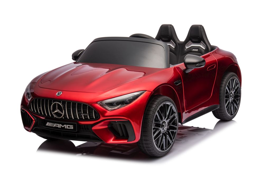 mamido Elektrické autíčko Mercedes AMG SL63 24V 2x200W lakované červené