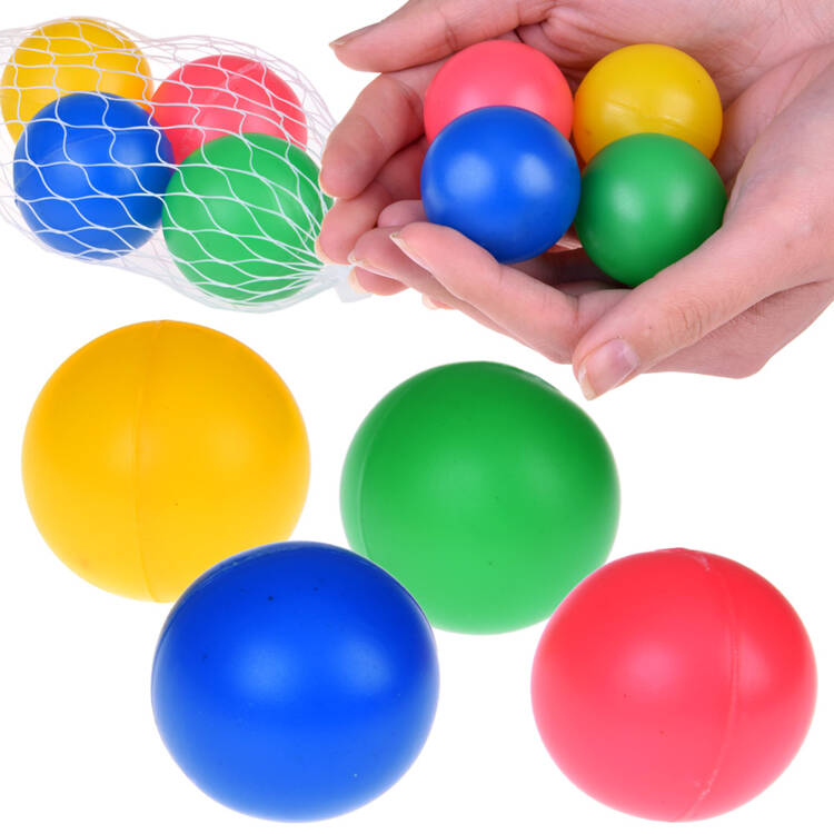 mamido  Farebné loptičky v sieťke 4 kusy