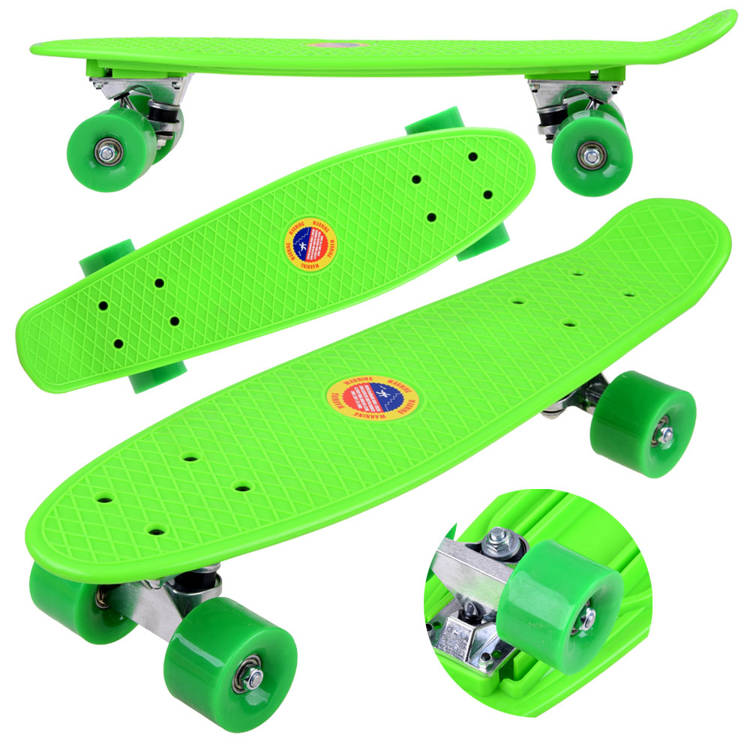 mamido Farebný skateboard Fiszka