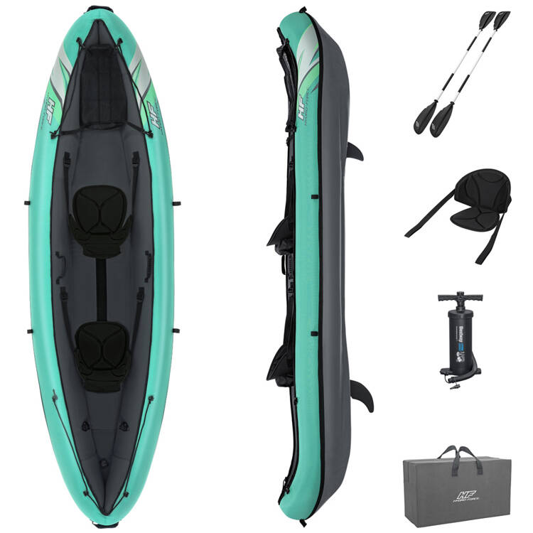 mamido  Bestway Kajak pre 2 osoby Ventura Elite X2 čln Hydro Force veslá