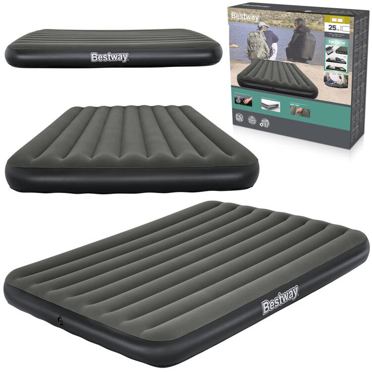 mamido Bestway nafukovací matrac Queen Tritech Air pre 2 osoby 203x152x25 cm