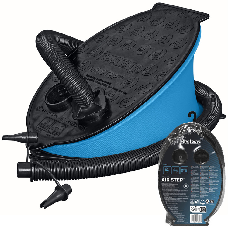 Bestway nožná pumpa na matrac 28 x 19 cm 1,4 L Air Step 1400