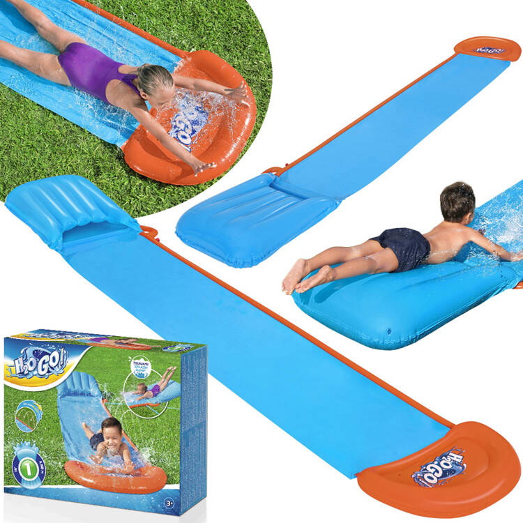 mamido Bestway vodná šmykľavka jednosedadlová 4,88 m H2O GO! Tsunami 52477