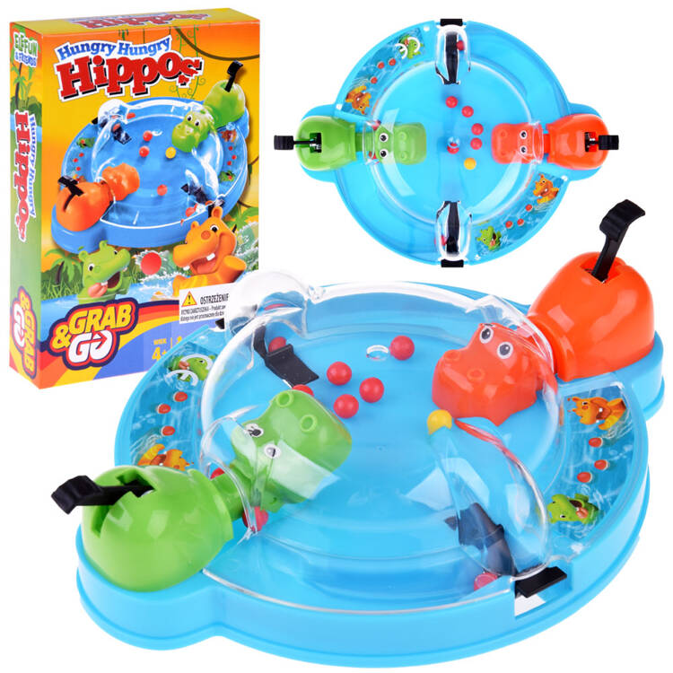 Hasbro šikovnosť hra Hladní hrochy