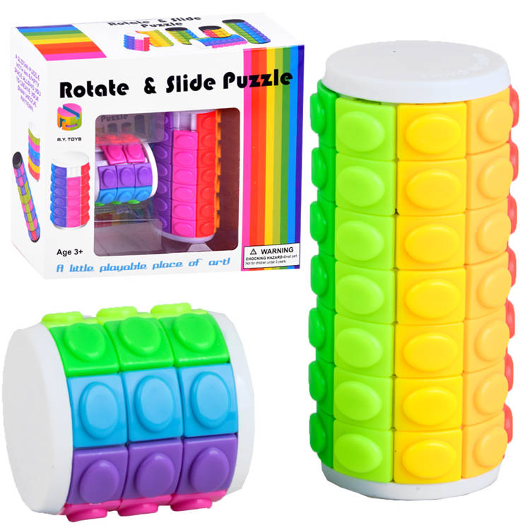 mamido Hra skladačka otočný kelímok farebné puzzle