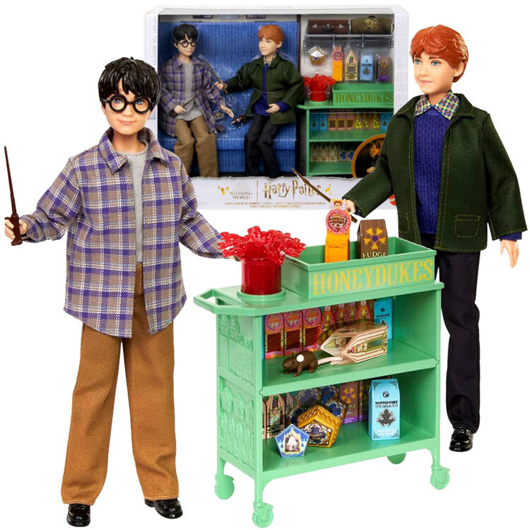 mamido Mattel veľká sada bábika Harry Potter Ron vo vlaku do Rokfortu
