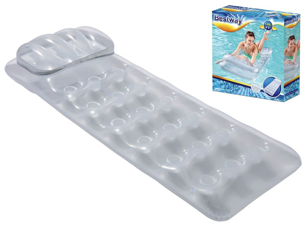 mamido Nafukovací plážový matrac Metal 188x71 Bestway