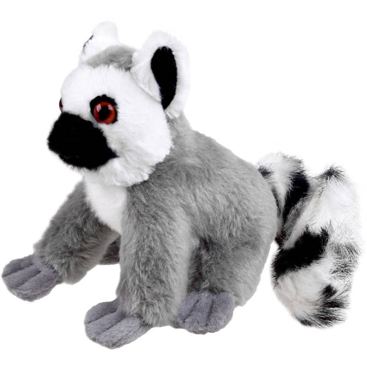 mamido Plyšový maskot Lemur Julek 13 cm