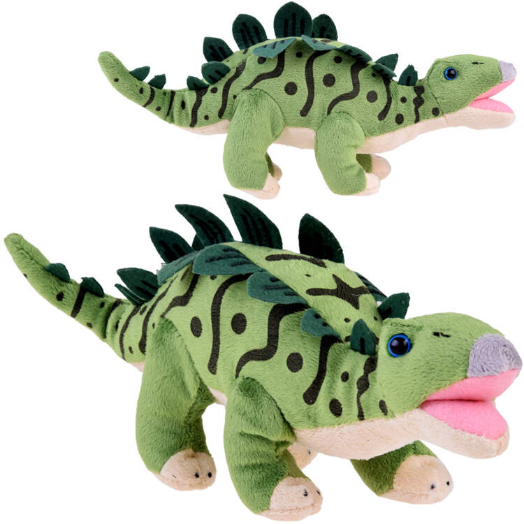 mamido Plyšový Stegosaurus zelený 30 cm